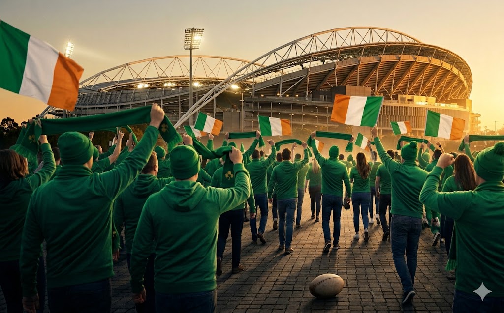 Follow Ireland — 2027 Rugby World Cup in Australia